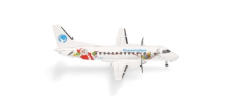 Herpa 573245 - 1:200 - Finnaviation Saab 340 Santa - OH-FAH